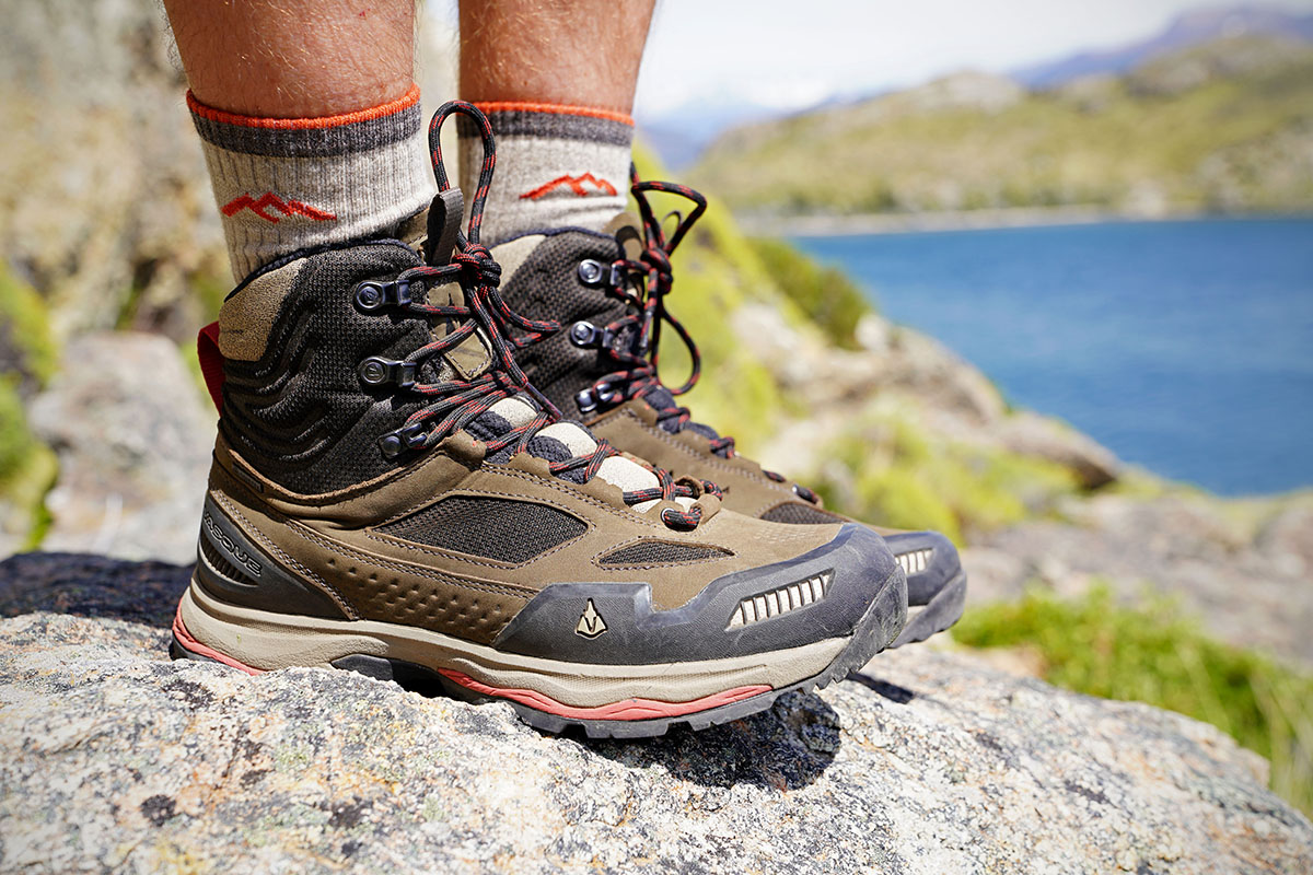 Vasque Men’s Hiking Boot with Vibram soles and GoreTex Waterproofing